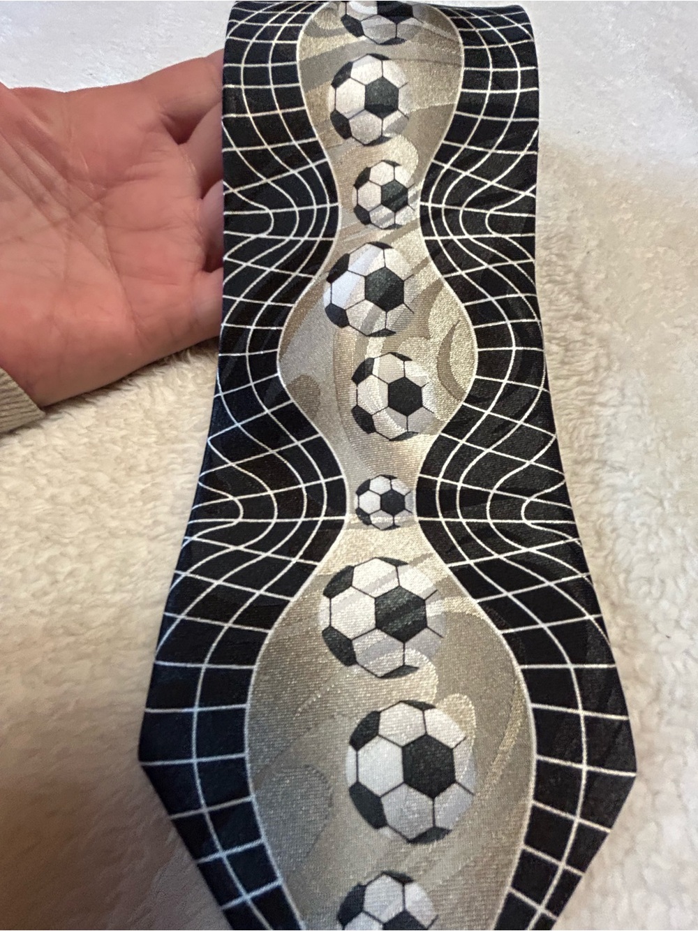 🎁3 for $30 - Funky Soccer Necktie